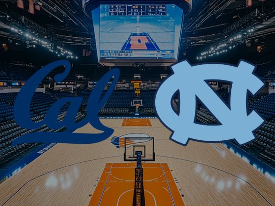 California Golden Bears at North Carolina Tar Heels Basketball
